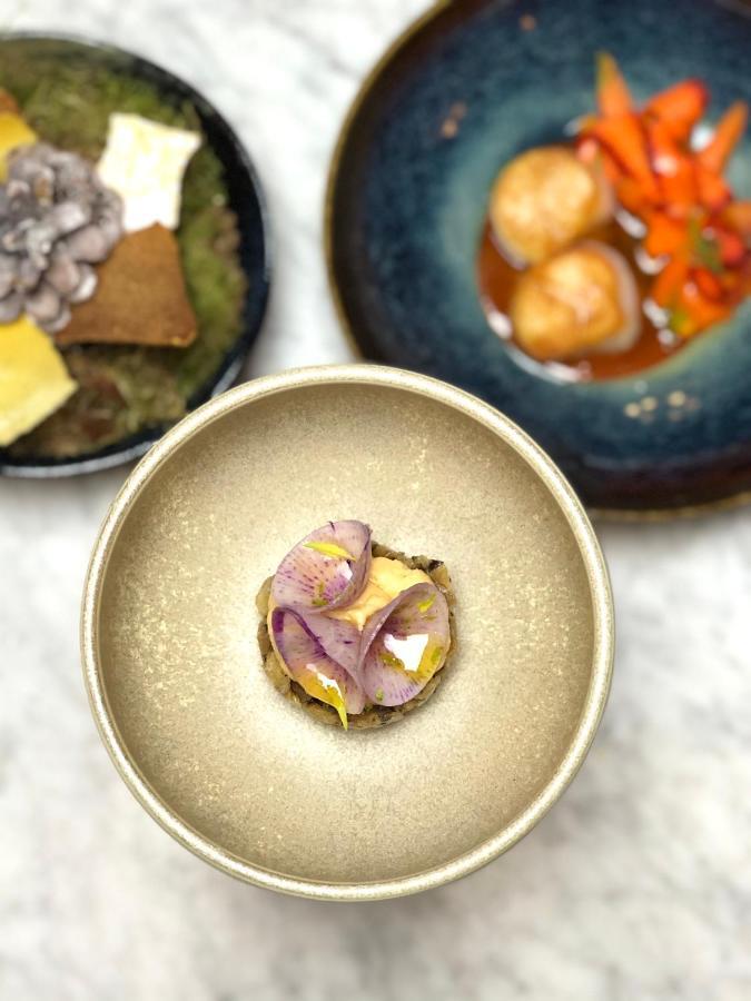 Grand Boutique Hotel-Restaurant Huis Vermeer デーフェンター エクステリア 写真